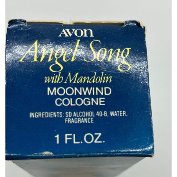 Vintage AVON Angel Song with Mandolin Moonwind Cologne - NIB - Picture 2 of 7